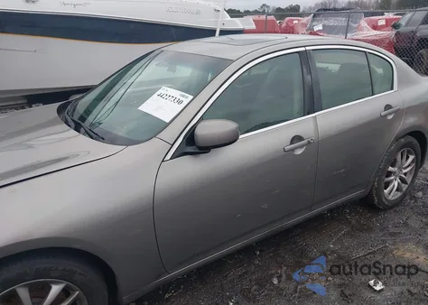 2007 Infiniti G35X from USA, damaged, VIN JNKBV61FX7M813993